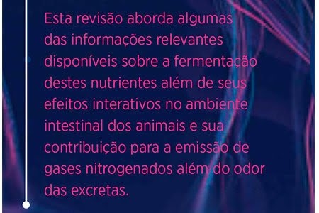 Fibra dietética e fermentação de proteínas no intestino de aves e suínos - Image 1