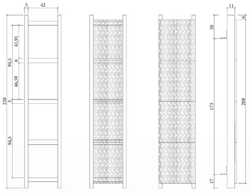 Painel em madeira de reflorestamento e chapas de partículas para instalações rurais - Image 3