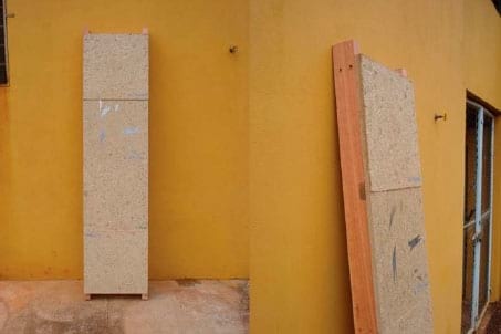Painel em madeira de reflorestamento e chapas de partículas para instalações rurais - Image 4