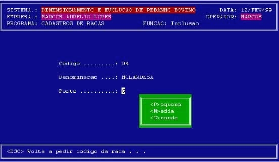 Desenvolvimento de um sistema computacional para dimensionamento e evolução de rebanhos bovinos - Image 5