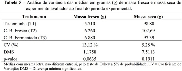 Produtividade de milho para silagem com utilização do Compost Barn - Image 5