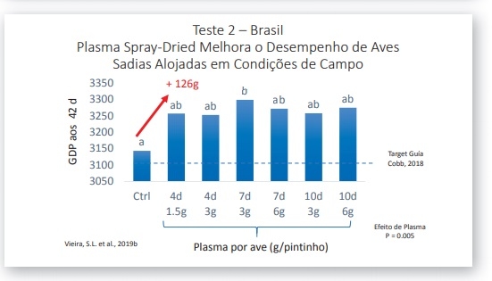 Impacto do Plasma Spray-Dried Nanofiltrado na saúde intestinal e no desempenho de frangos de corte - Image 2