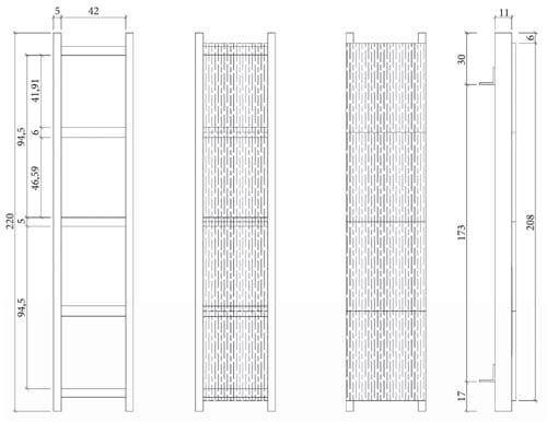 Painel em madeira de reflorestamento e chapas de partículas para instalações rurais - Image 3