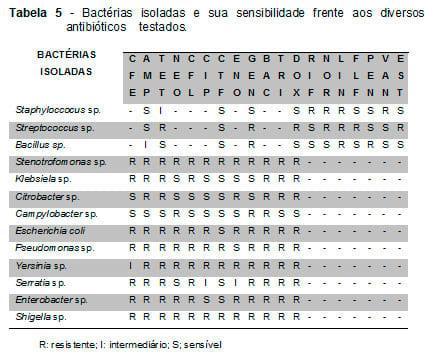 Influência da contaminação bacteriana sobre os parâmetros espermáticos de suínos e perfil de resistência dos agentes isolados - Image 5