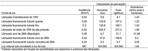 Visão e iluminação na avicultura moderna - Image 2