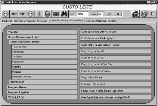 Custo Leite para Windows: Software de Controle de Custos para a Pecuária Leiteira - Image 5