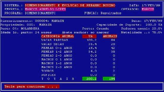 Desenvolvimento de um sistema computacional para dimensionamento e evolução de rebanhos bovinos - Image 10