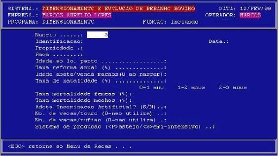 Desenvolvimento de um sistema computacional para dimensionamento e evolução de rebanhos bovinos - Image 4