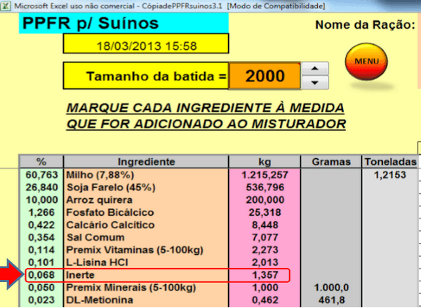 Como formular ração na prática com o PPFR - Image 14