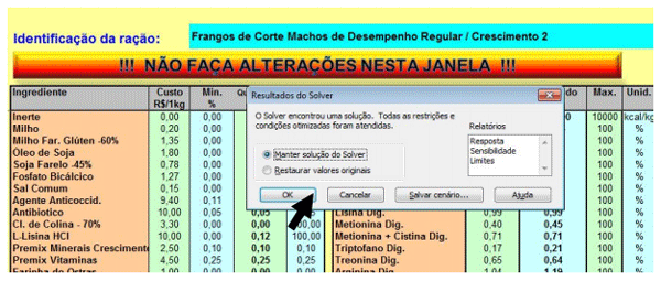 PPFR: EFICAZ PROGRAMA PARA FORMULAÇÃO DE RAÇÕES - Image 16