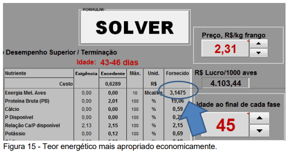 ACURÁCIA E PRECISÃO NA FORMULAÇÃO NÃO LINEAR DE RAÇÃO PARA FRANGOS DE CORTE: AVANÇO E OTIMIZAÇÃO DE RESULTADOS - Image 38