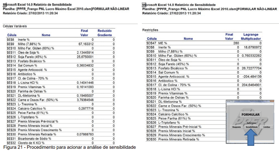 ACURÁCIA E PRECISÃO NA FORMULAÇÃO NÃO LINEAR DE RAÇÃO PARA FRANGOS DE CORTE: AVANÇO E OTIMIZAÇÃO DE RESULTADOS - Image 44