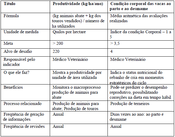 Implantação de sistema de indicadores de desempenho em empresa de pecuária de corte - Image 5
