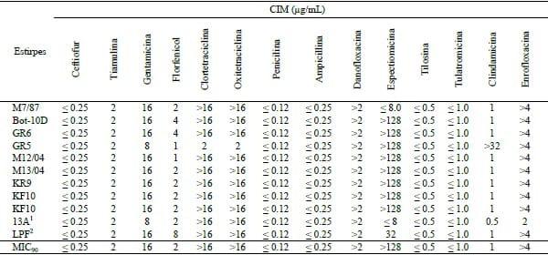 PERFIL DE SUSCEPTIBILIDADE DE Leptospira interrogans SOROVAR POMONA ISOLADA DE SUÍNOS - Image 1