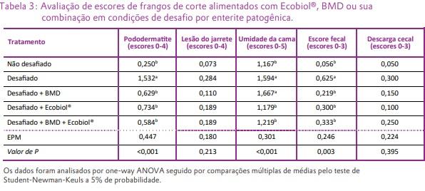 O Bacillus amyloliquefaciens CECT 5940 (Ecobiol®) isolado ou em combinação com antibióticos promotores de crescimento melhora o desempenho em frangos de corte com desafio entérico - Image 3
