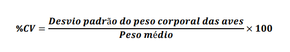  coeficiente de variação (CV)