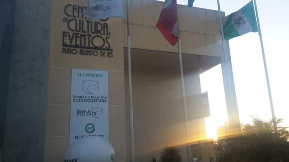 Centro de eventos, em Chapeco.