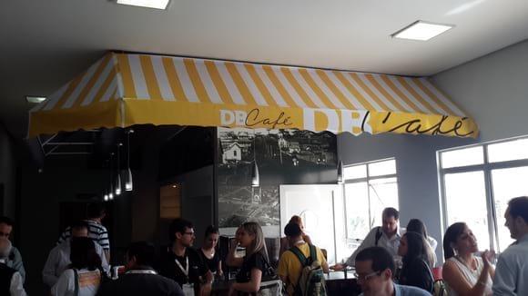 Café DB - cortesia no evento