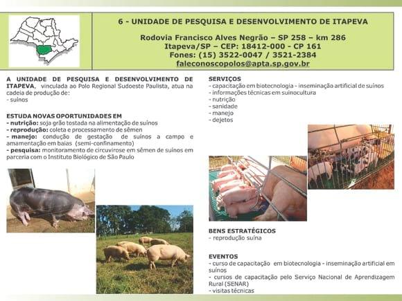 UNIDADE DE PESQUISA E DESENVOLVIMENTO DE ITAPEVA