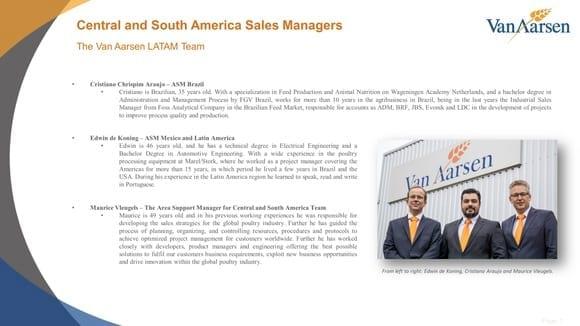Van Aarsen new latam team