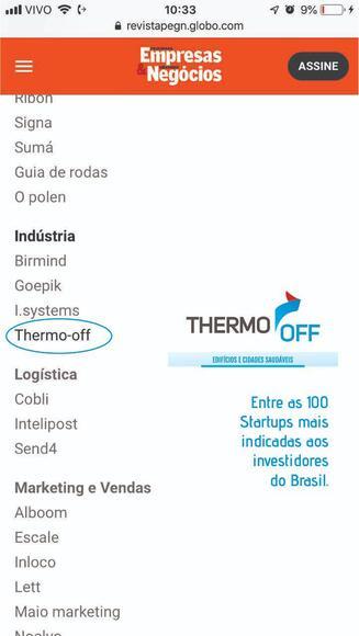 Tecnologia THERMO-OFF