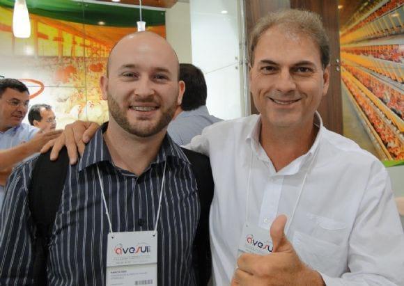 Marcio Oro da Uniaves e Marco Fiuza.