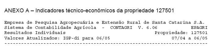 Análise Técnica e Econômica Comparativa de Sistemas de Produção de Leite e Atividades de Batata-Salsa e Maçã Cultivar Eva na Região de Canoinhas (UPR-4) - Image 29