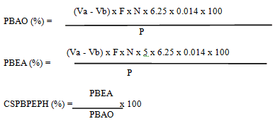 Método para a Determinação da Solubilidade Protéica em Pepsina 0,0002% - Image 5