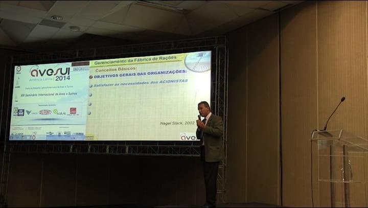 Palestra: Gestão e indicadores de qualidade na produção de rações. Dr. A. A. Klein (Agropec Consultoria)