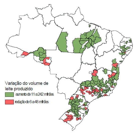 Distribuição espacial da pecuária leiteira no Brasil - Image 4