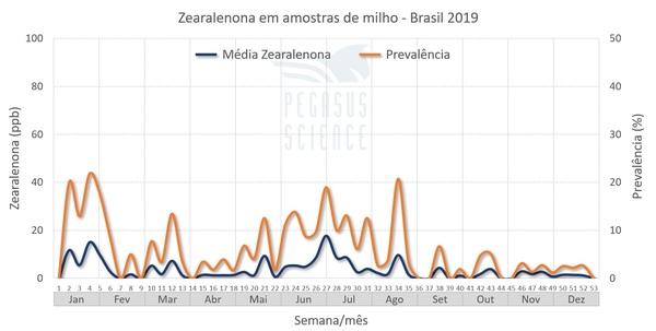 Micotoxinas em milho: Brasil - Ano 2019 - Image 9
